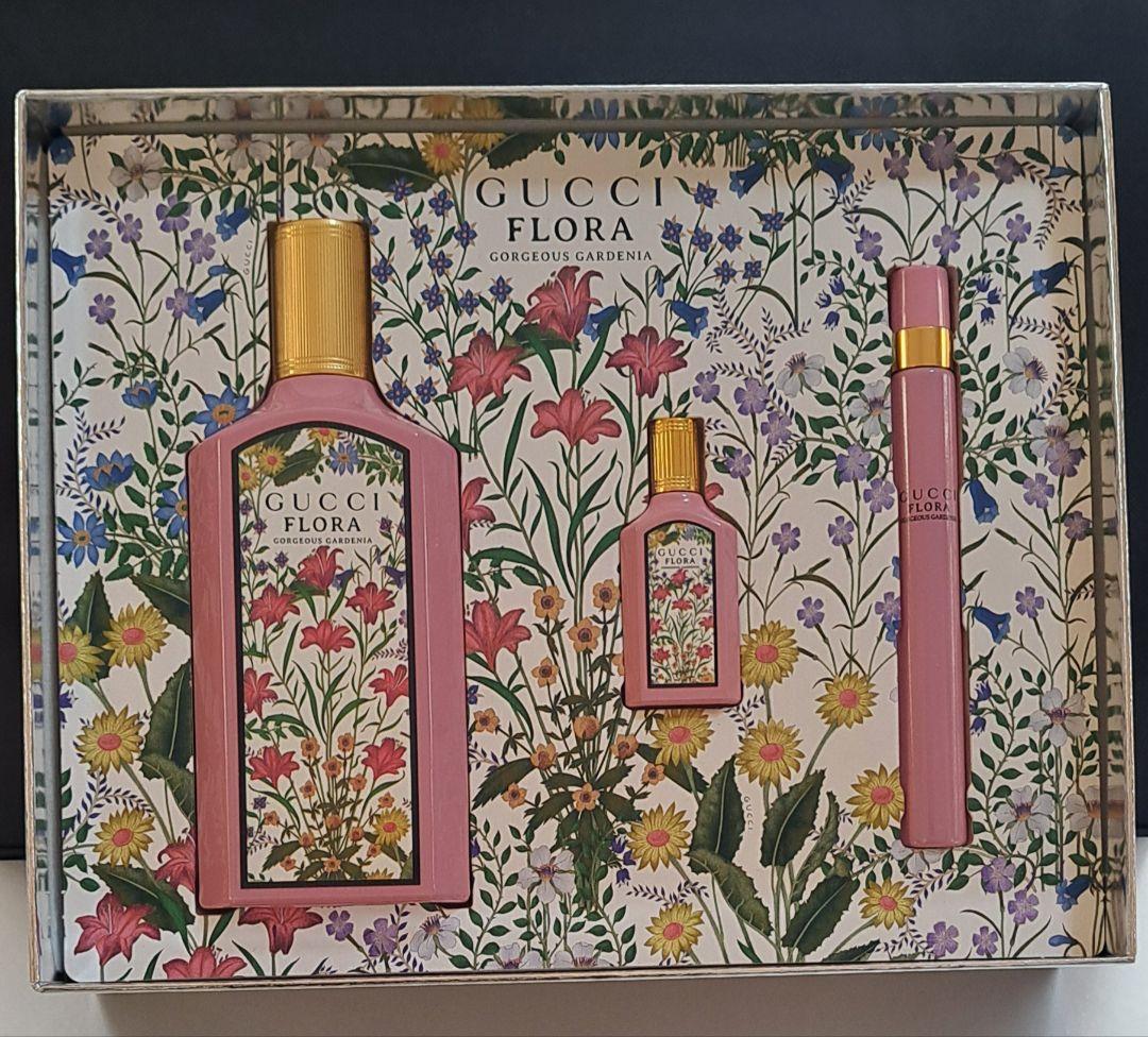 GUCCI FLORAGORGEOUSGARDENIA3点セット