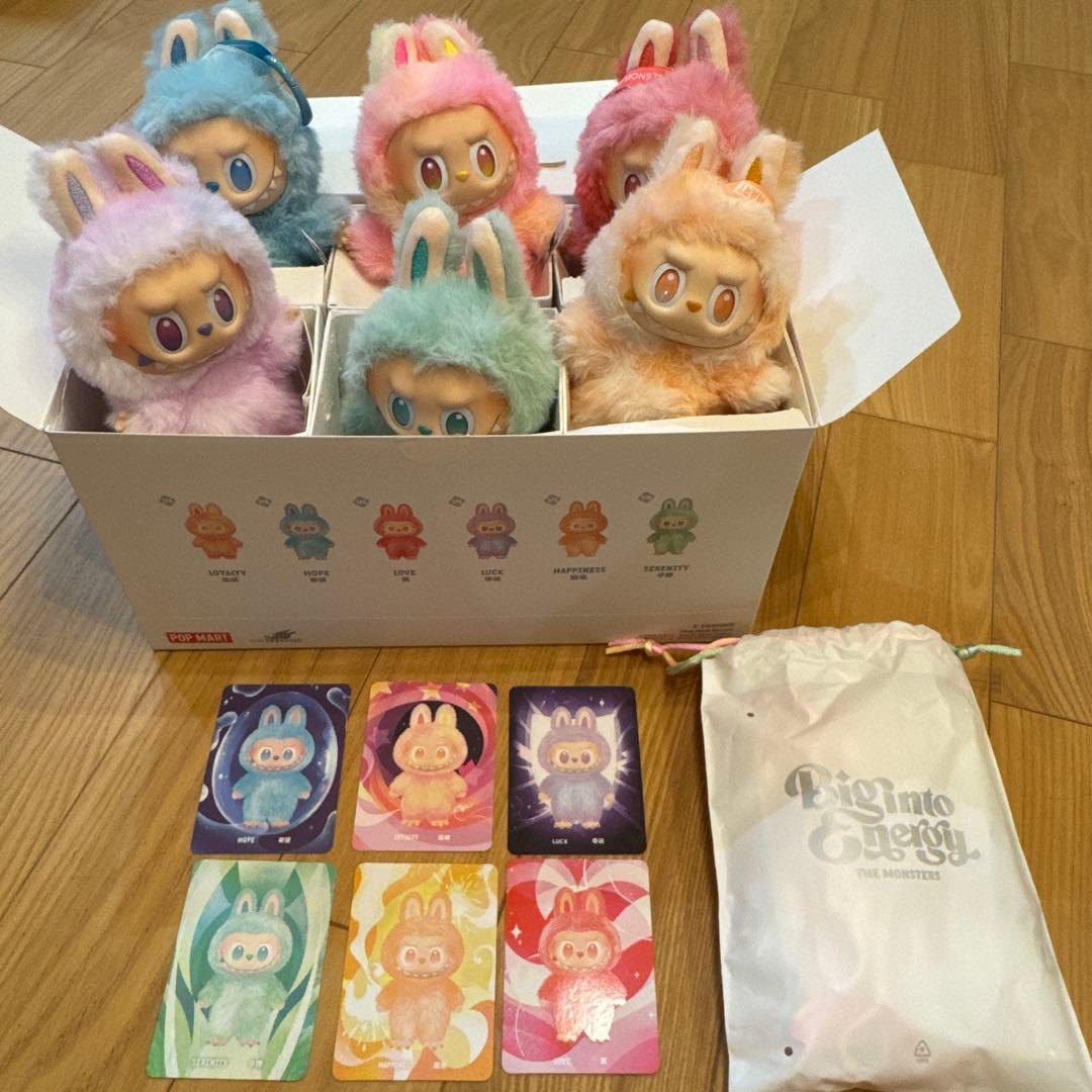 k*☆様 【正規品】開封済ラブブエナジーアソートボックス6体入り全色