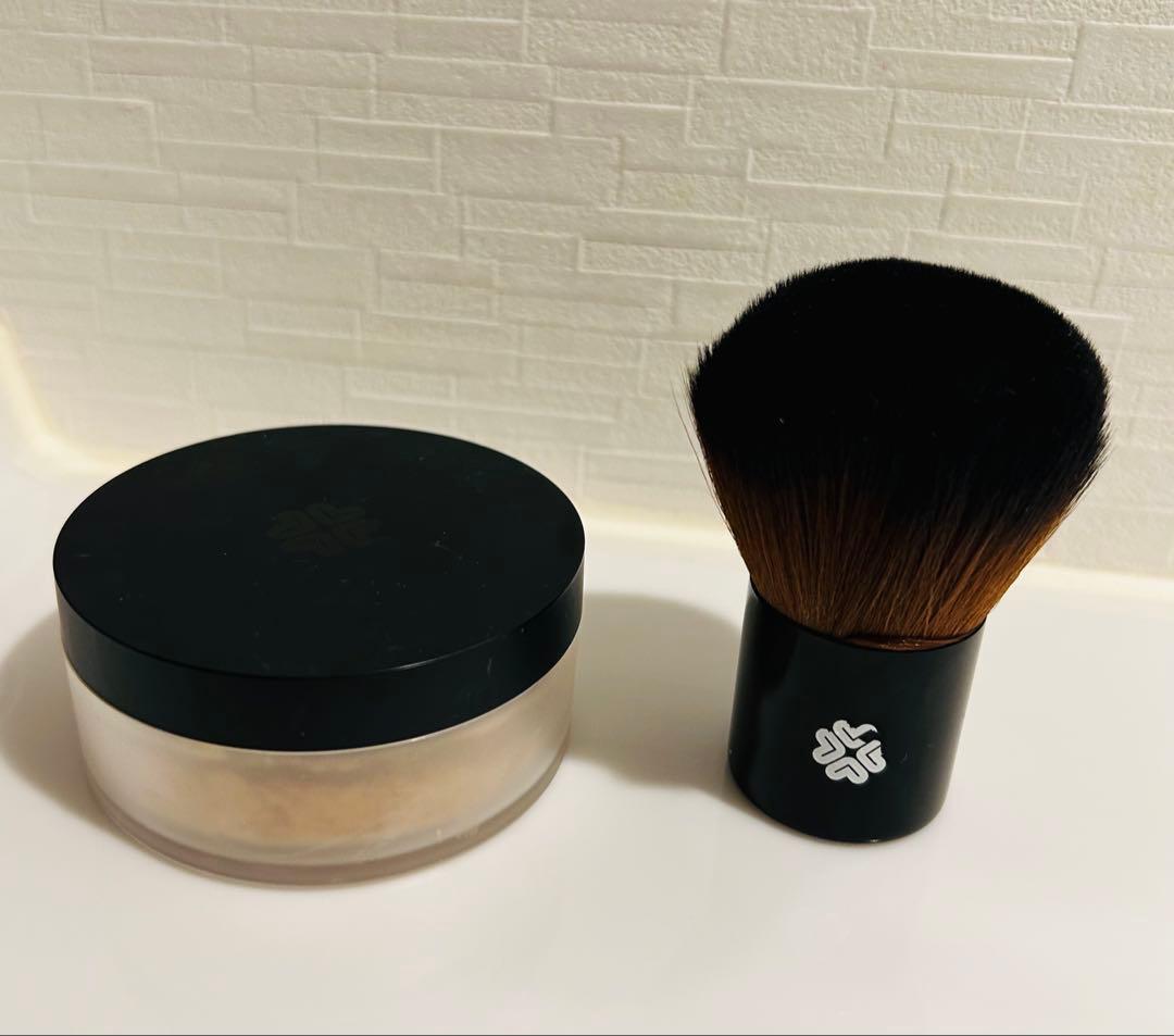 リリーロロ ミネラルファンデーション&スーパーカブキブラシ セット