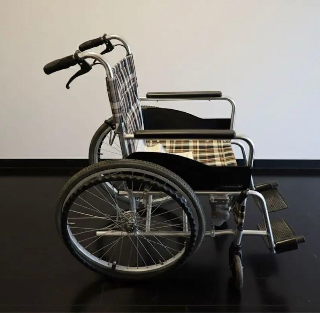 松永製作所 AR-101 自走用車椅子 アルミ製