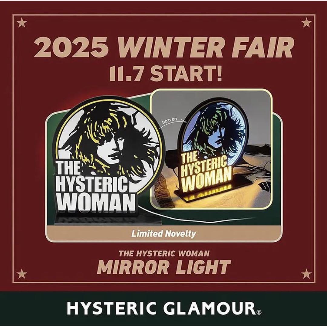 コレクション THE HYSTERIC WOMAN MIRROR LIGHT 2025