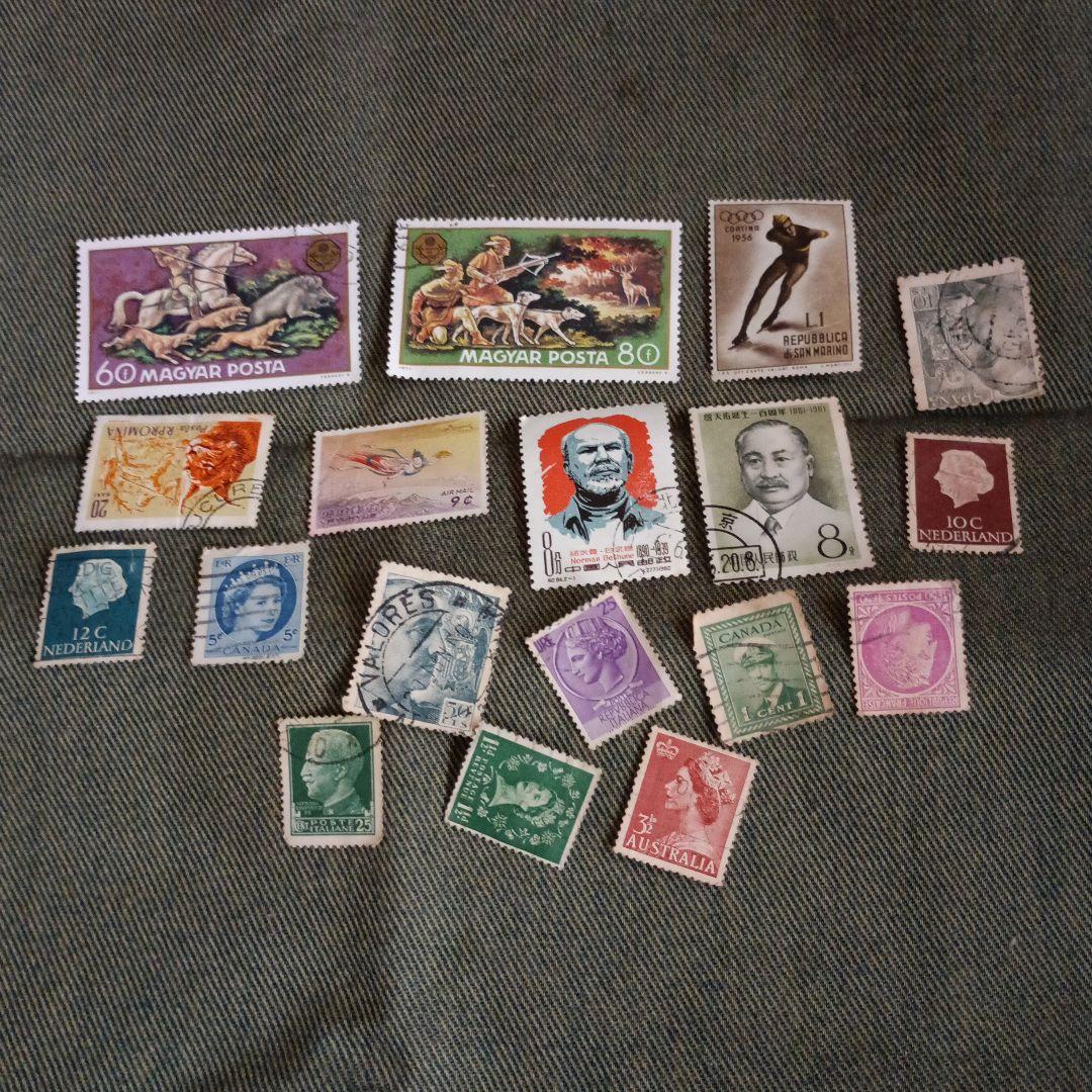 動物使用済切手コレクション多数 - メルカリ