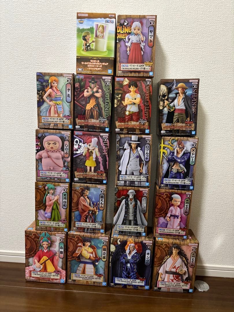 [未開封]ワンピース　プライズフィギュア　18個セット　まとめ売り