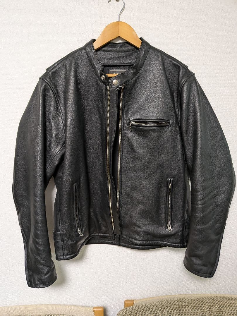 KADOYA シングルライダース　4L カドヤ（KADOYA） KADOYA VNS-4 カドヤ公式ショップ 襟付きシングル