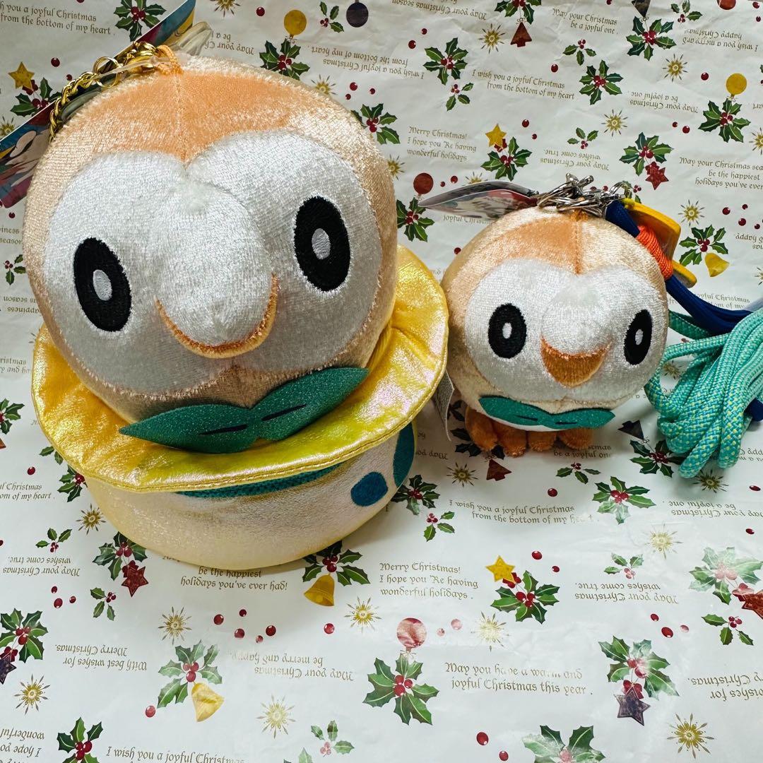 USJ 25周年 ポケモン モクロー ぬいぐるみ 2点セット - メルカリ