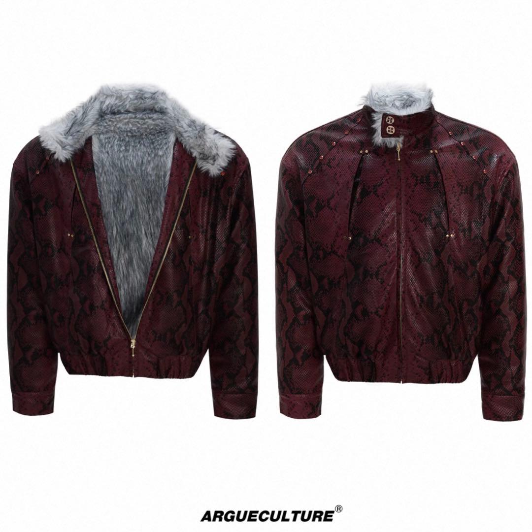 正規店購入ArguE CulturE ジャケット　赤　レッド