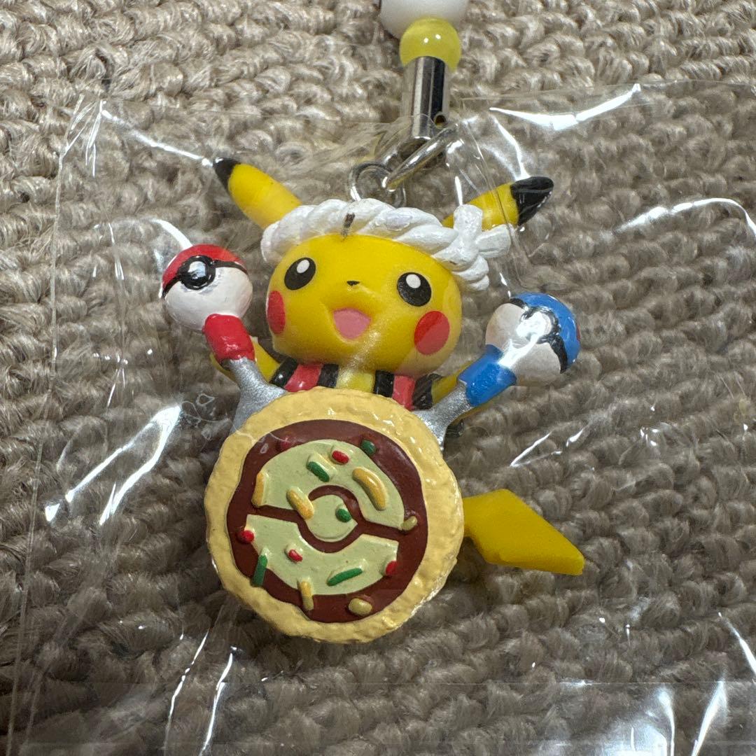ポケモン ご当地 ピカチュウストラップ 大阪限定 お好み焼き - メルカリ