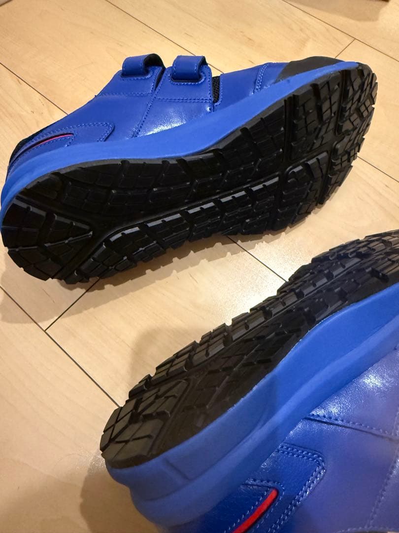 asics 安全靴 27.0cm 青