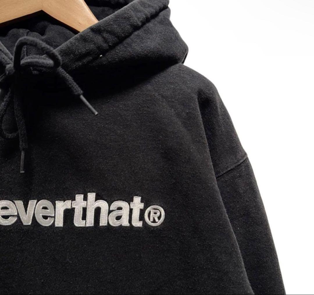 Mサイズ】男女どちらでも！thisisneverthat ブラック 🌳 パーカー