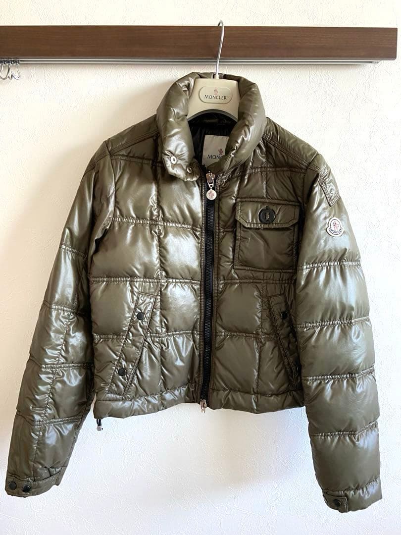 ぽるぽるさん専用MONCLER ダウンジャケットCHENE シェン カーキ
