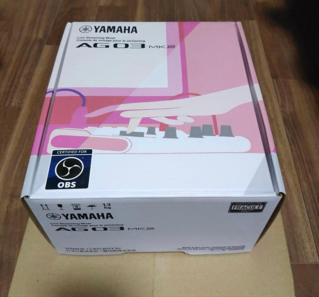 DTM・DAW Yamaha AG03 mk2