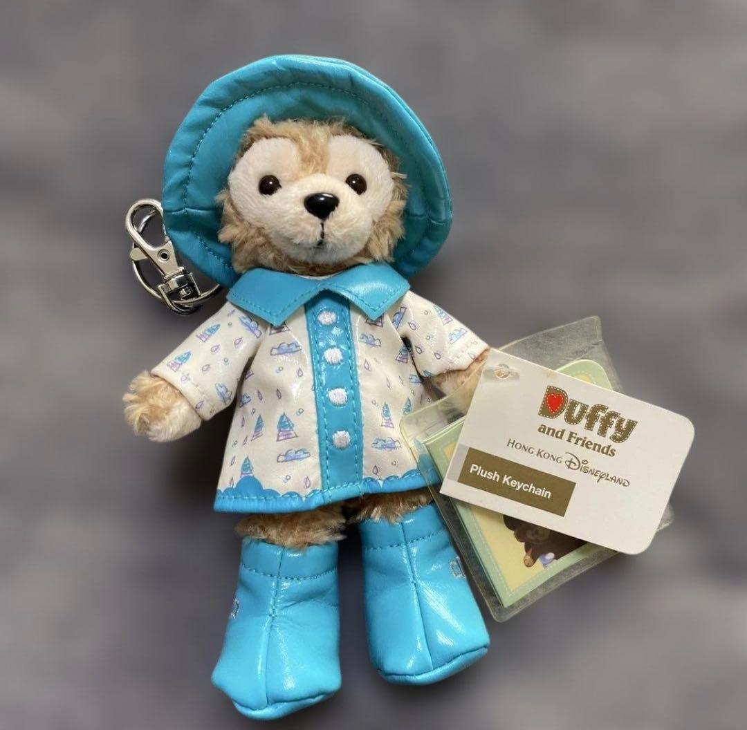 廃盤激レア香港ディズニーランド限定のダッフィーのぬいぐるみキー