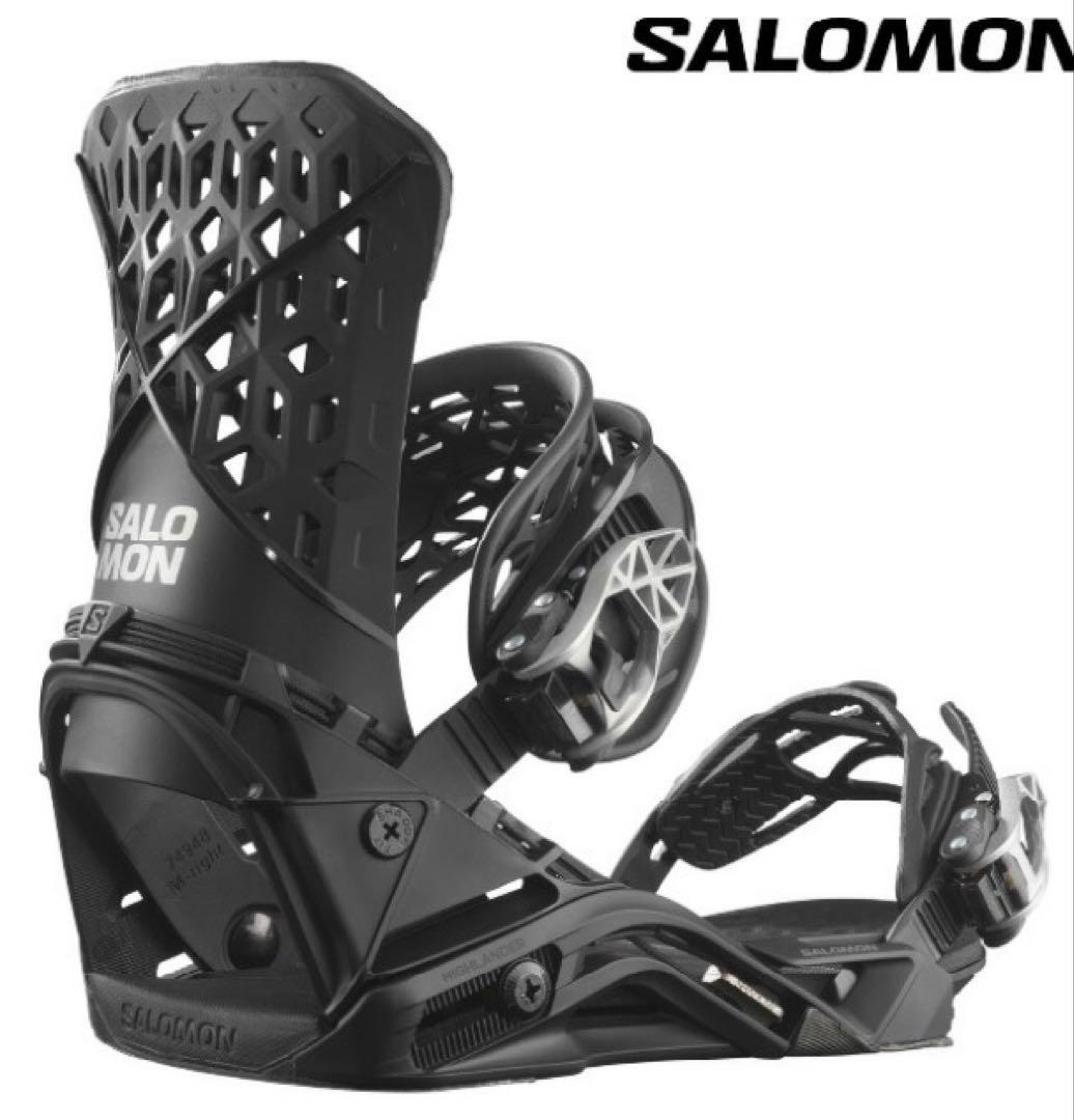 新品未使用 SALOMON HIGHLANDER 24-25モデル BKサイズM
