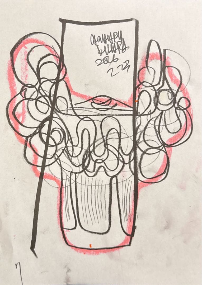 木原千春5分間ドローイング/縄文土器エスキース7 - メルカリ