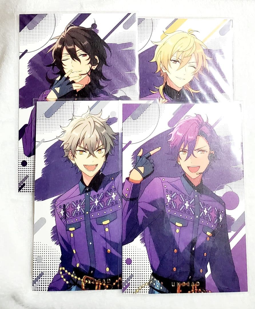 あんスタ ポストカード UNDEAD - メルカリ