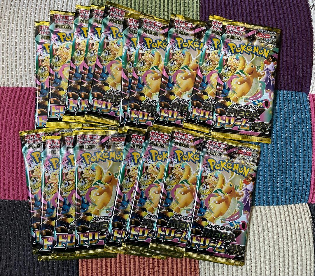 megaドリームex バラパック　18パック