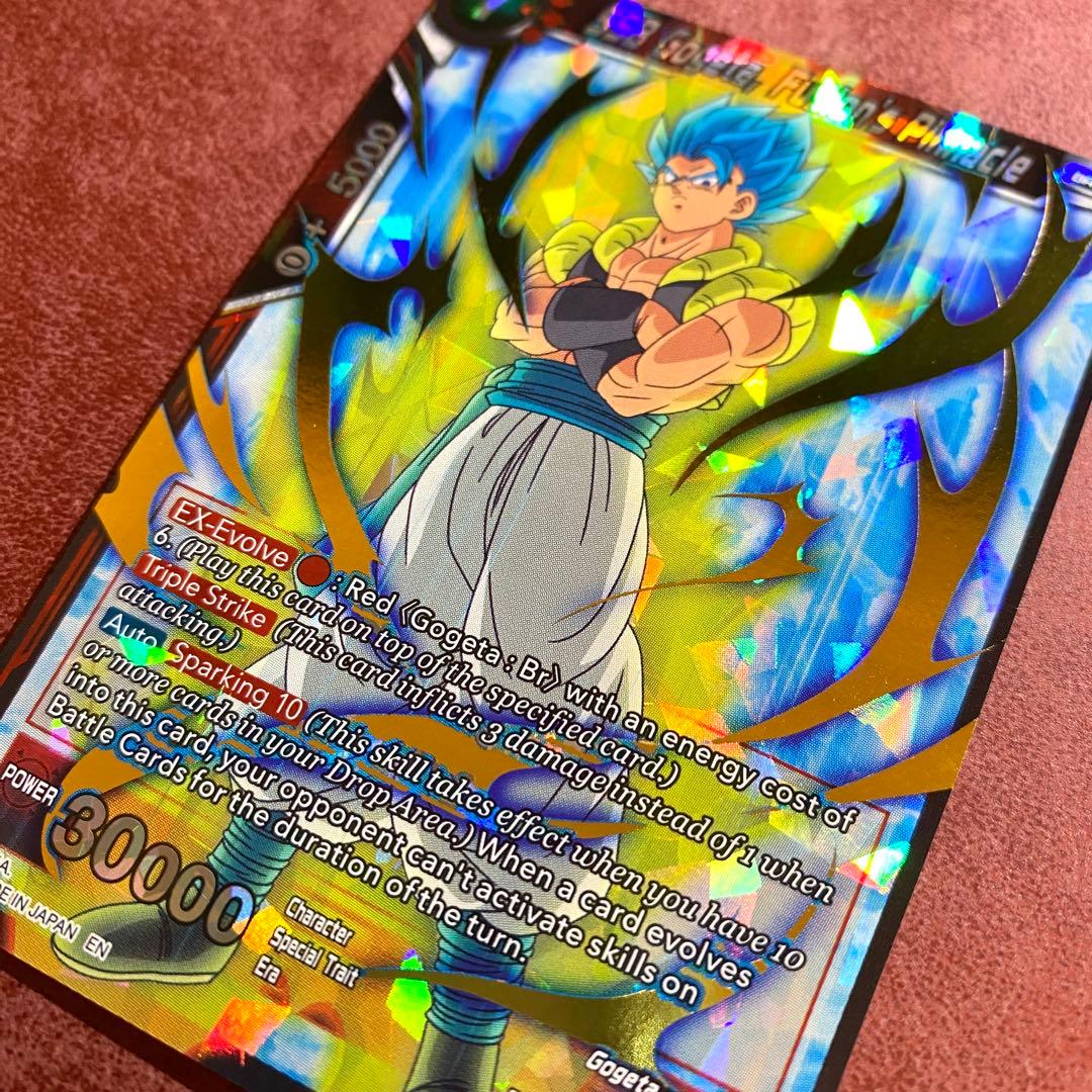 5466 ゴジータブルー プロモ フュージョンワールド海外版 - メルカリ