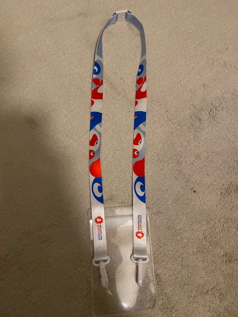 非売品　大阪関西万博　expo2025 スタッフパス　ストラップ