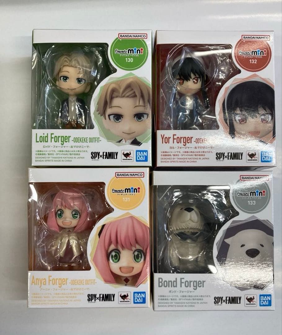 Figuarts mini スパイファミリー４体セット
