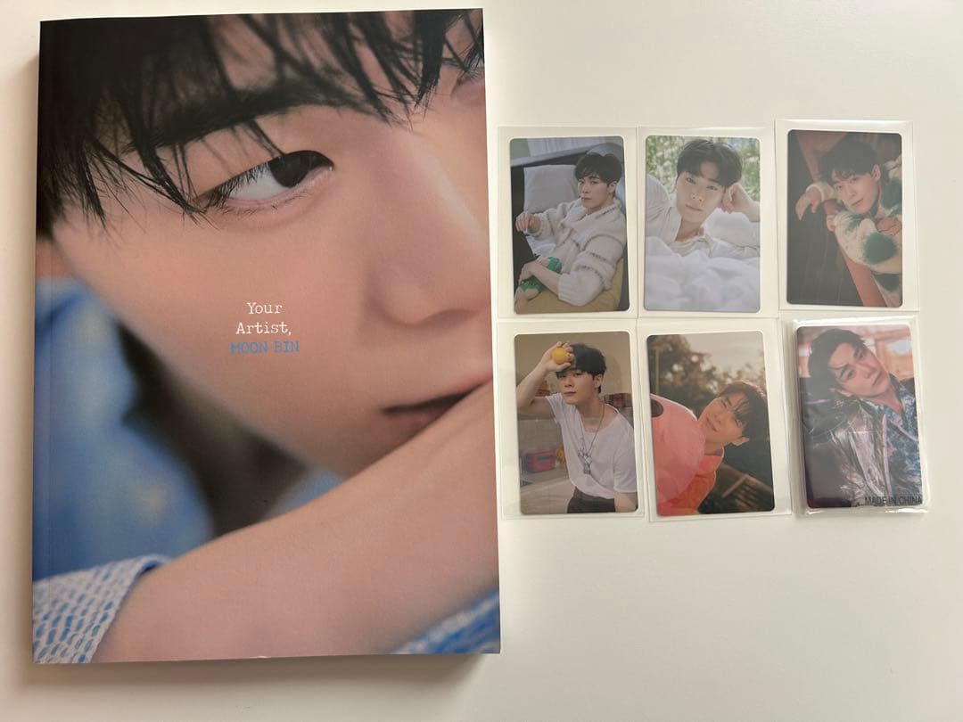 ASTRO ムンビン MOON BIN 写真集　トレカ　USB付き