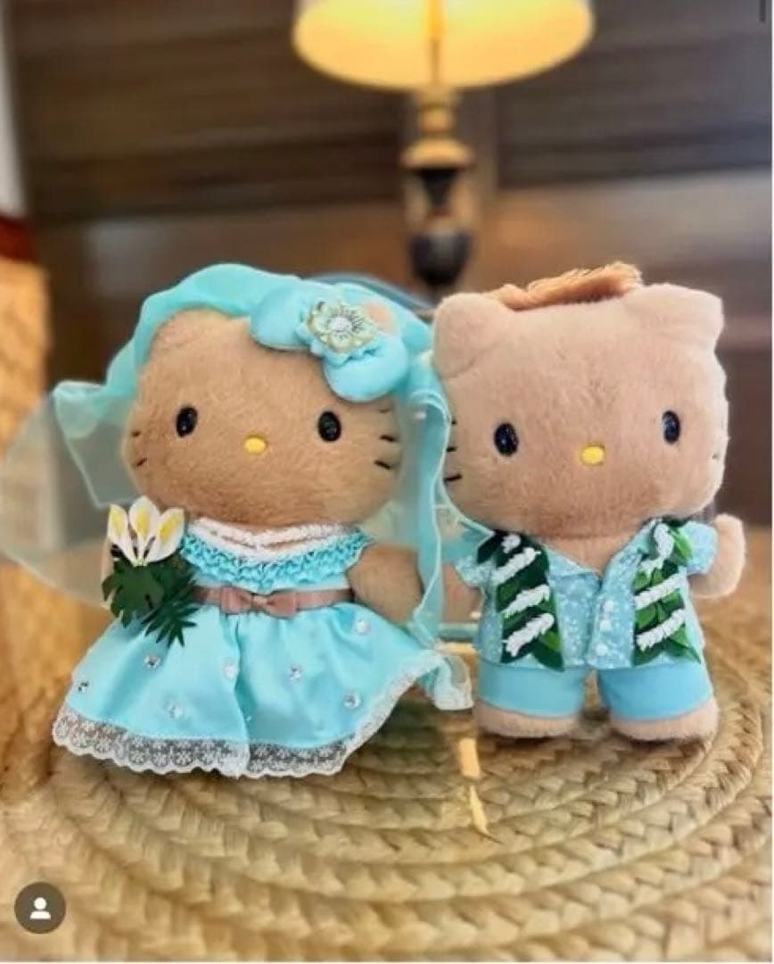 ハワイ限定　カハラホテル　日焼けキティ ウェディング　キティ　ダニエル　60周年 楽天市場】Hawaii限定カハラホテル 60周年 ハローキティレア 新品