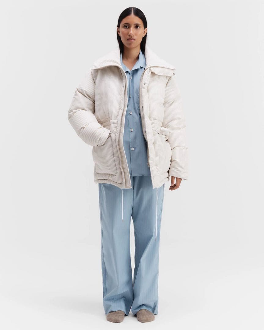 タグ付美品】AURALEE×TEKLA STRIPEダウンジャケット - メルカリ