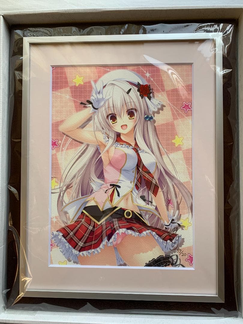 【保証書】水鏡まみず 先生 K-BOOKSジークレー 直筆サイン入り複製原画