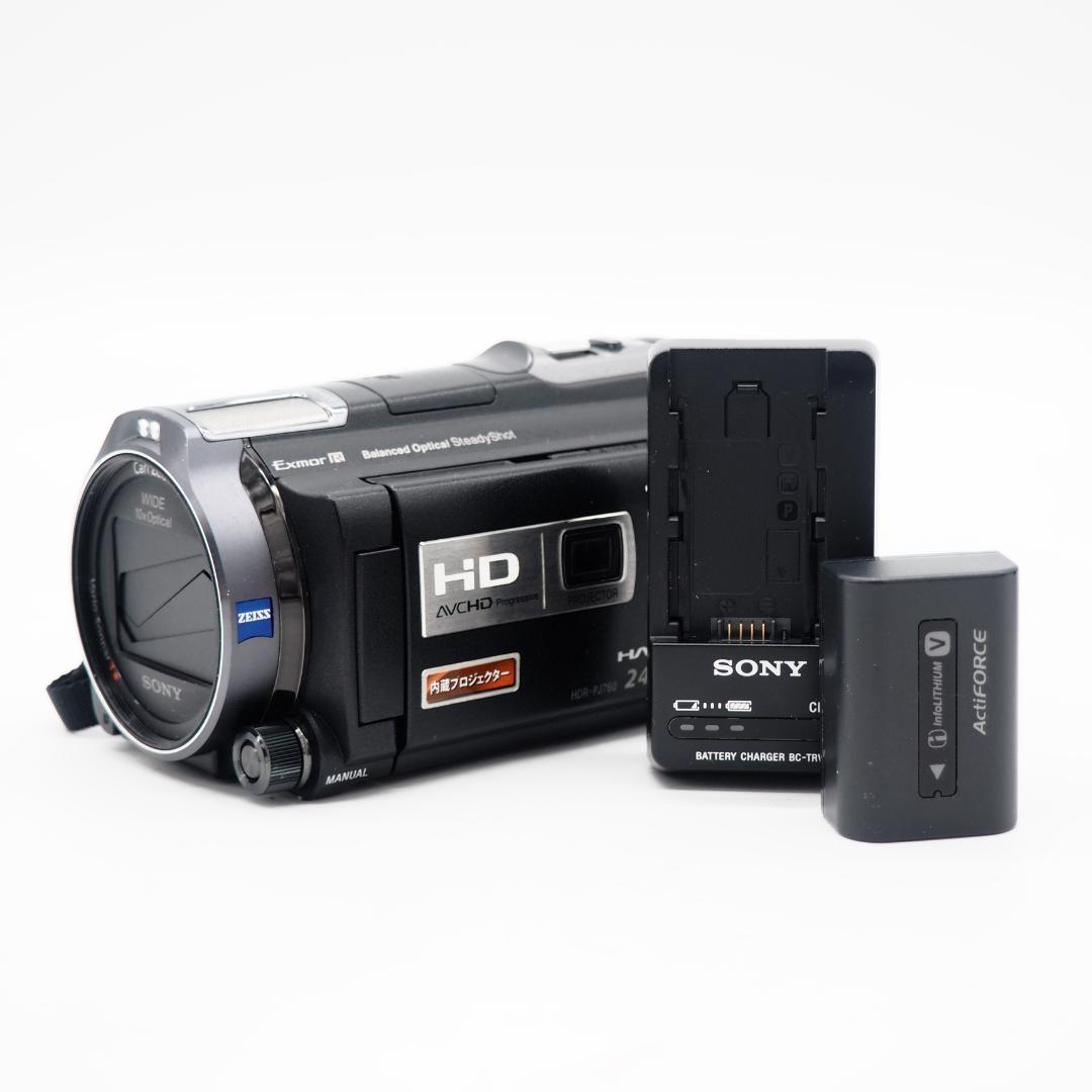 SONY HDR-PJ760V　ビデオカメラ