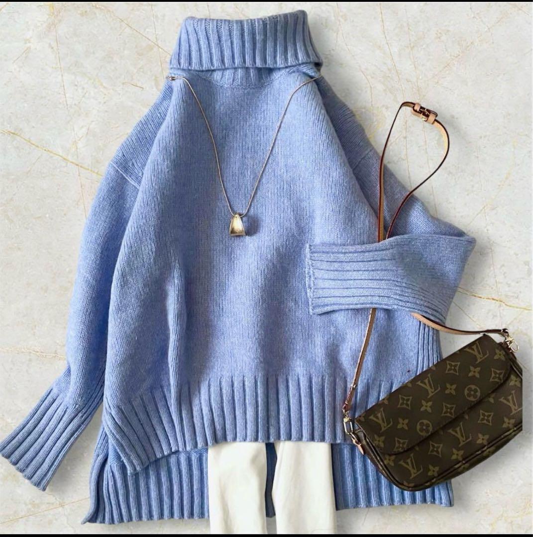 美品　TOMORROWLAND ウールカシミヤ　ニット