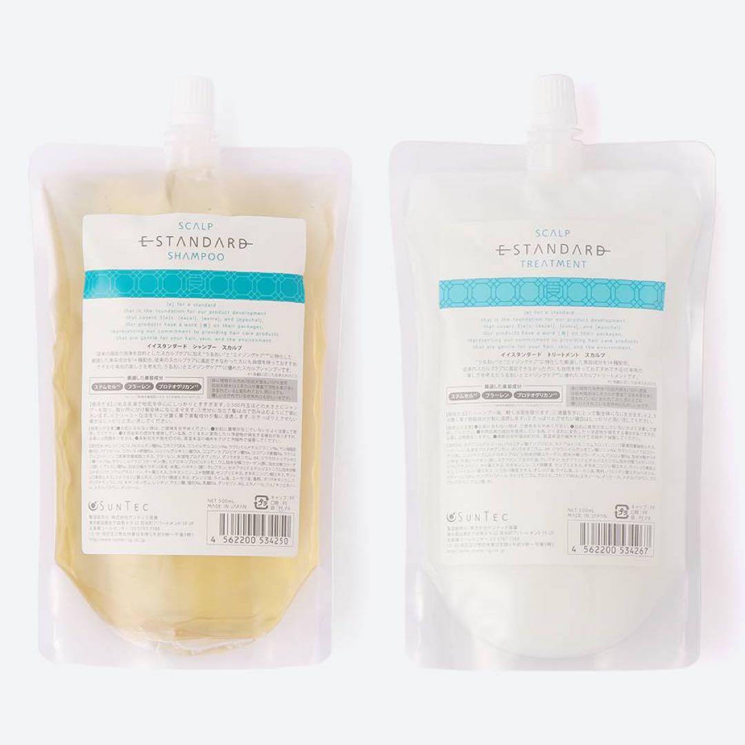 イイスタンダード　スカルプ　シャンプー+トリートメント500ml Amazon.co.jp: イイスタンダード シャンプー スカルプ 500mL (詰替