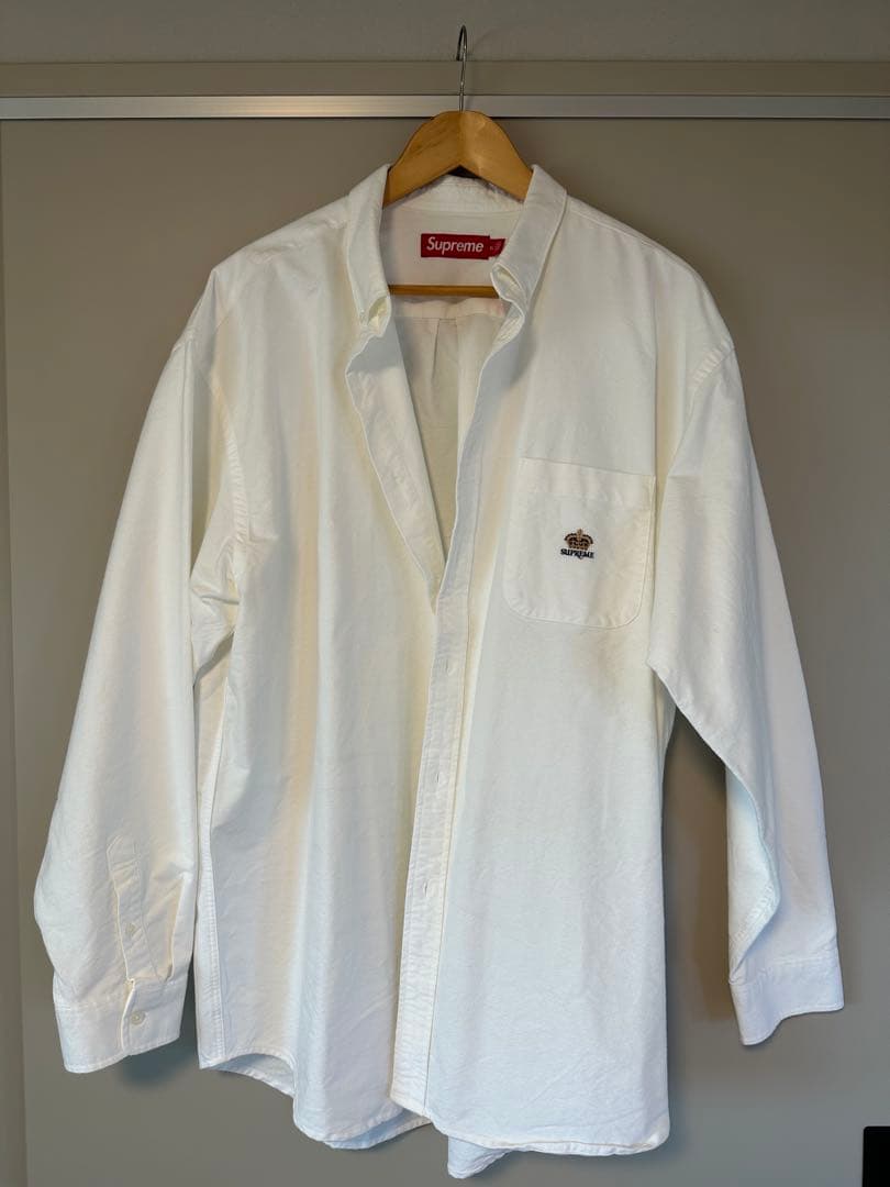 トップス Supreme Loose Fit Flannel Oxford Shirt