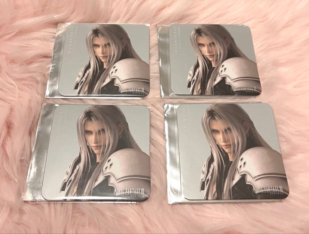 FF7 セフィロス スクエニカフェ コースター - メルカリ