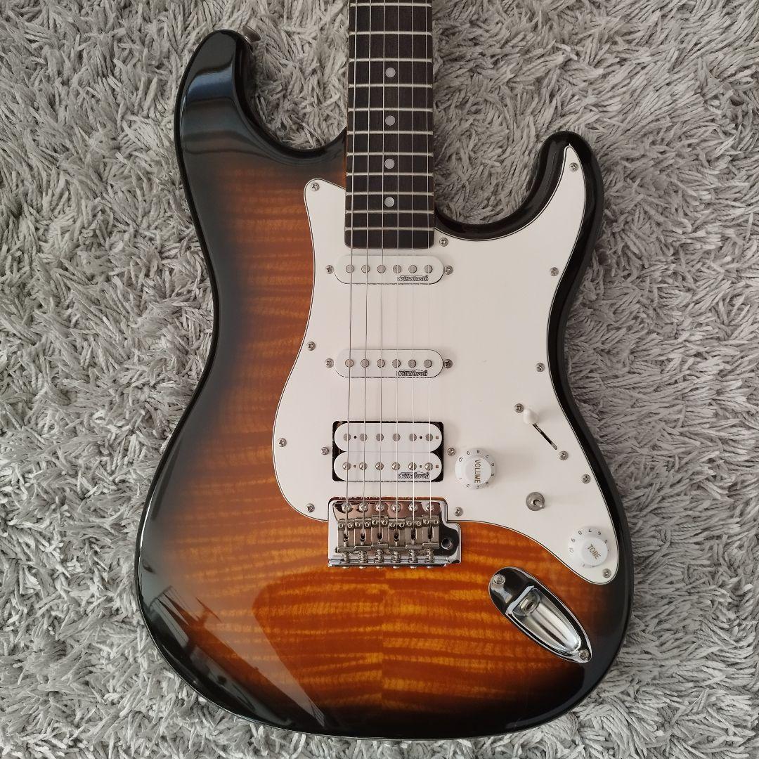 BUSKER'S BST-2H/FM 2TS ストラトキャスタータイプ