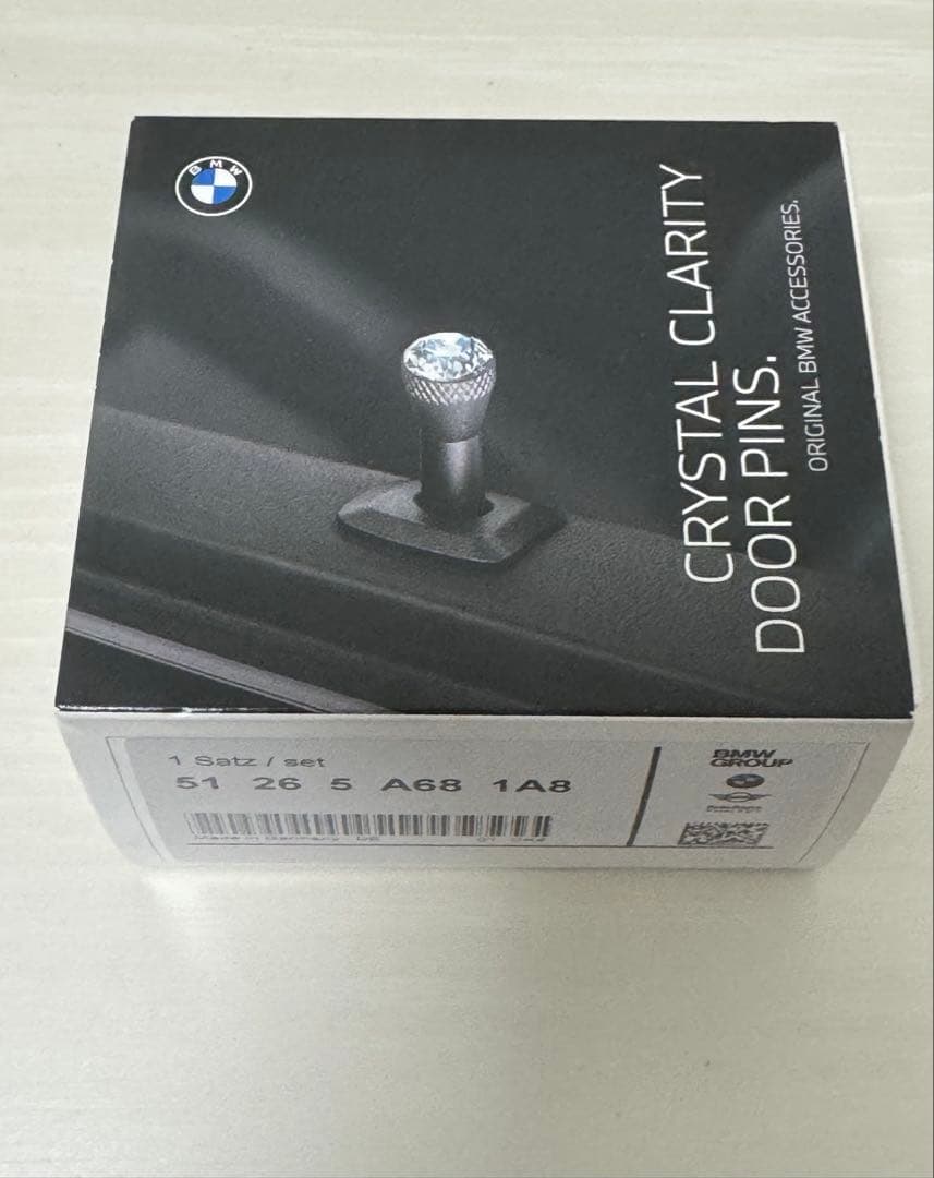  MINI 純正 ドア ロック ピン クリスタル クラリティ