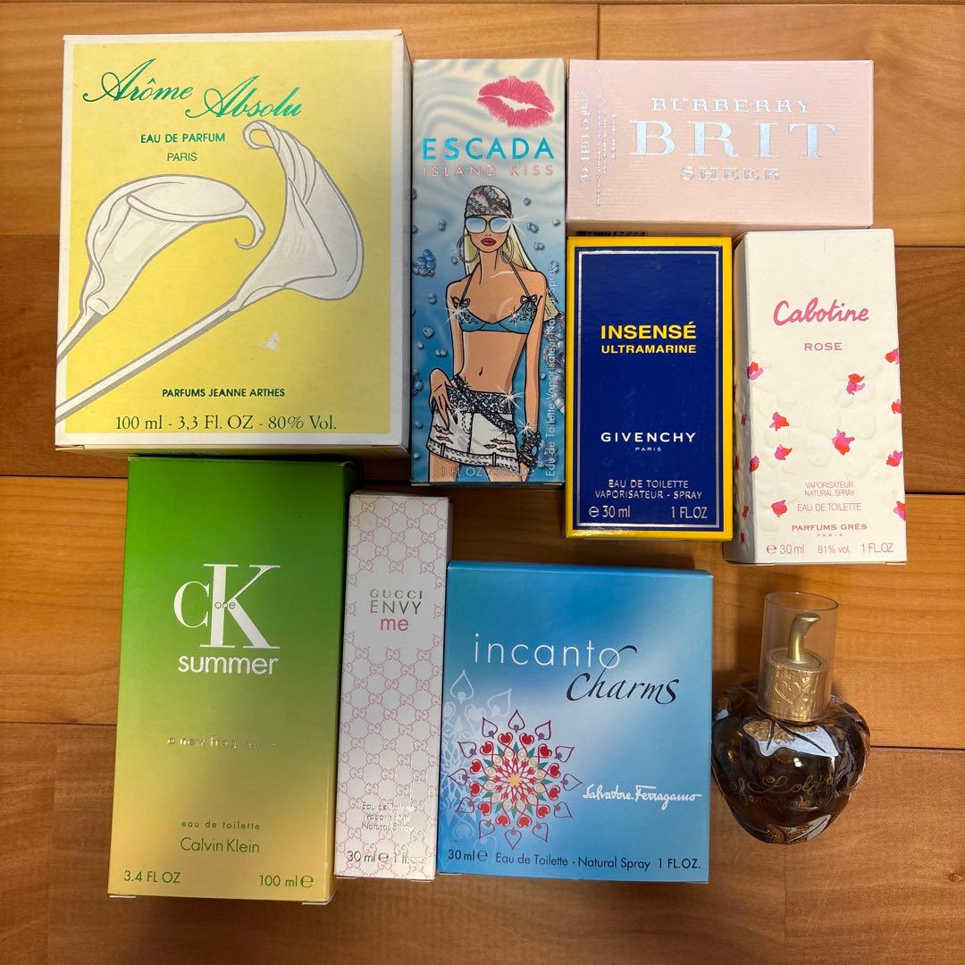 （中古）香水　詰め合わせ　9個セット