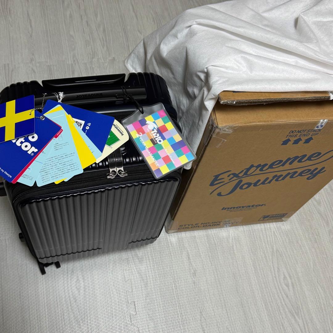 イノベーター inv50 38L ダークネイビー 未使用 スーツケース