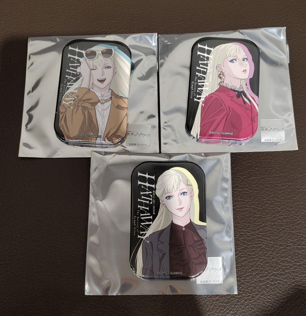 ギギ 缶バッジ 3種 閃光のハサウェイ キルケーの魔女 ガンダム 期間