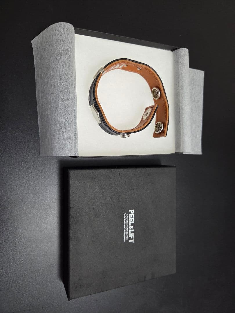 PEEL&LIFT WEEKEND ブレスレット(BLACK)