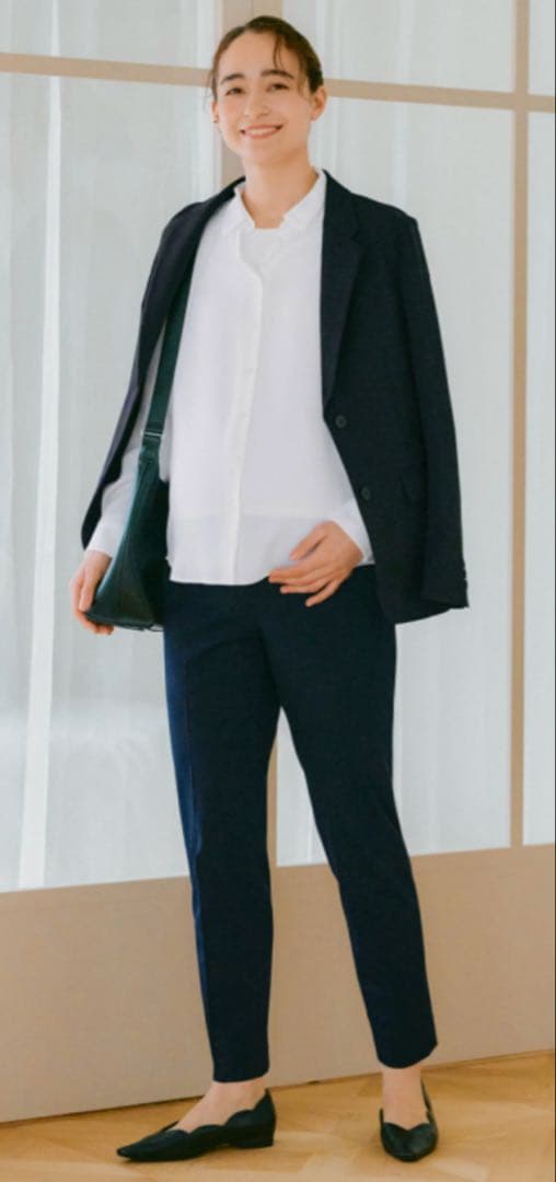 ユニクロ　UNIQLO セットアップ　ジャケット　パンツ　ネイビー　3XL