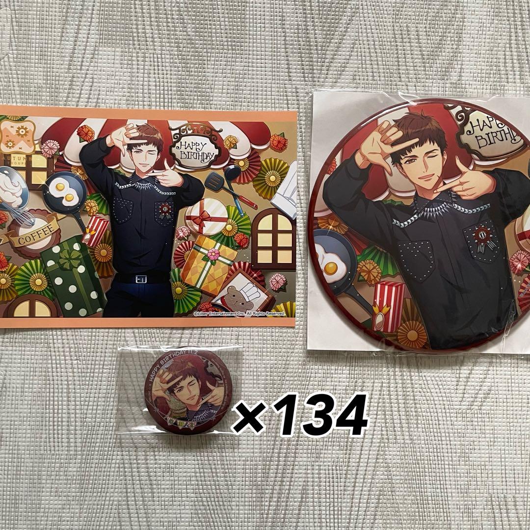 a3! 臣 ホログラム 缶バッジ ※期間限定値下げ A3! ホログラム缶バッジ ～Happy×5 Birthday Spring Troupe