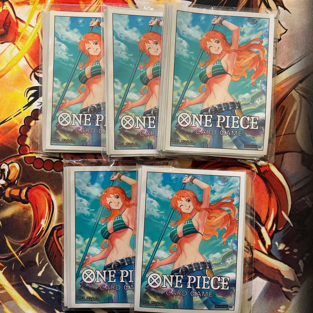 ワンピースカード　ナミ　プロモーションスリーブ　プロモ　スリーブ　未開封　50枚