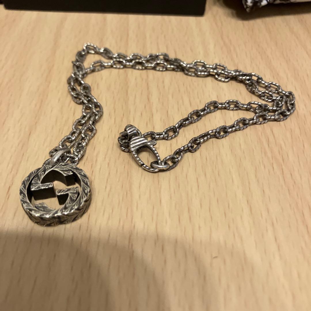 GUCCI（グッチ） インターロッキングG ネックレス （シルバー）