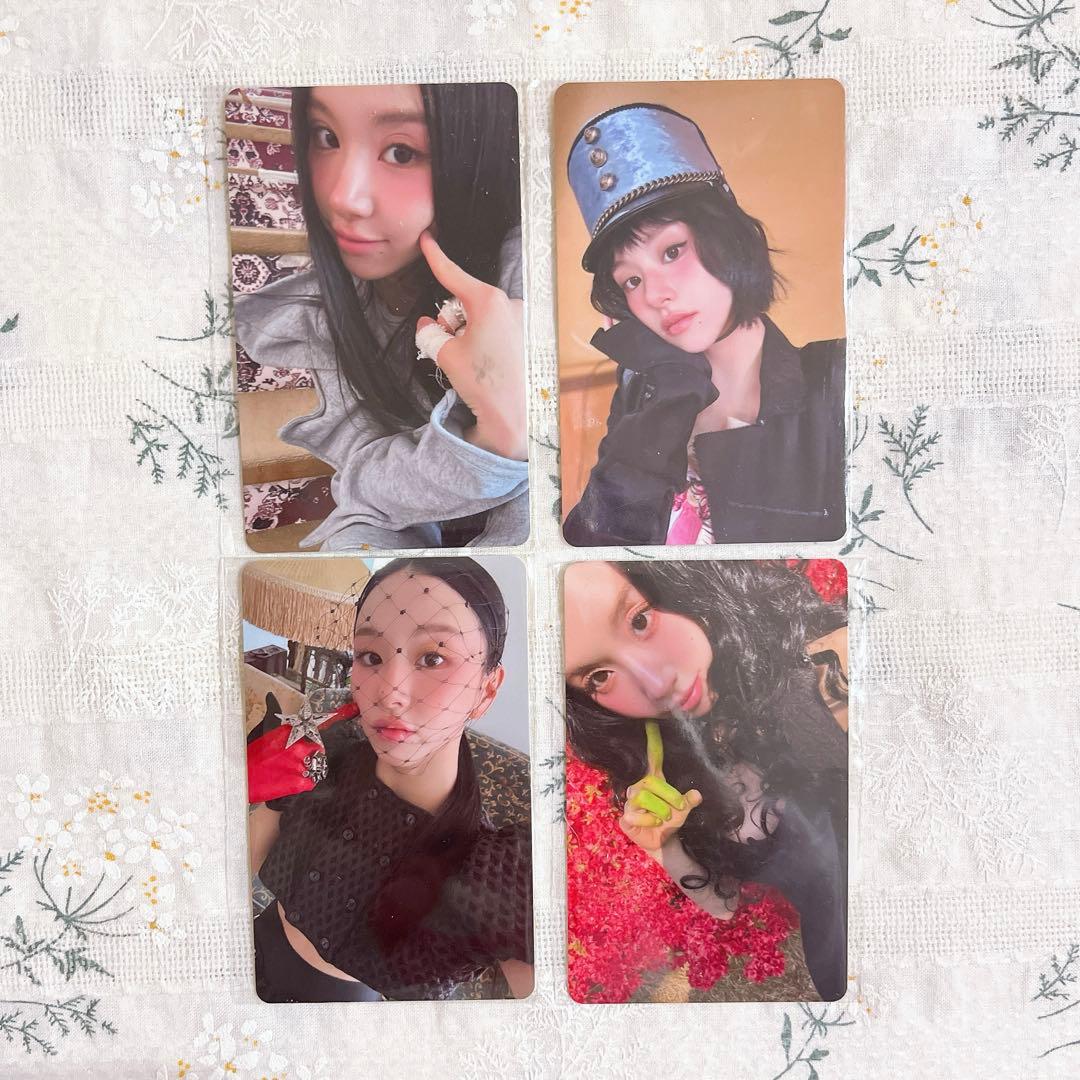 TWICE チェヨン トレカ LIL FANTASY 購入特典 コンプリート TWICE チェヨン lil fantasy withmuu 特典 トレカ - メルカリ