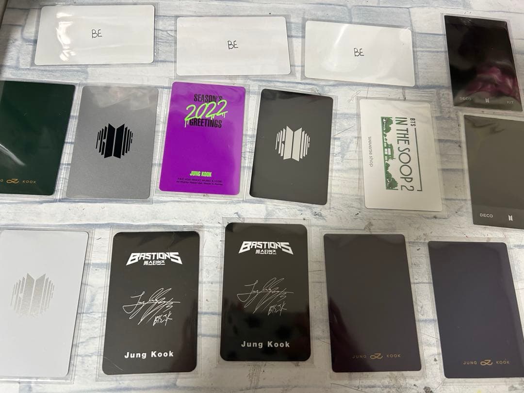 BTSジョングク公式トレカ32枚ミニフォト12枚セット合計44枚セット