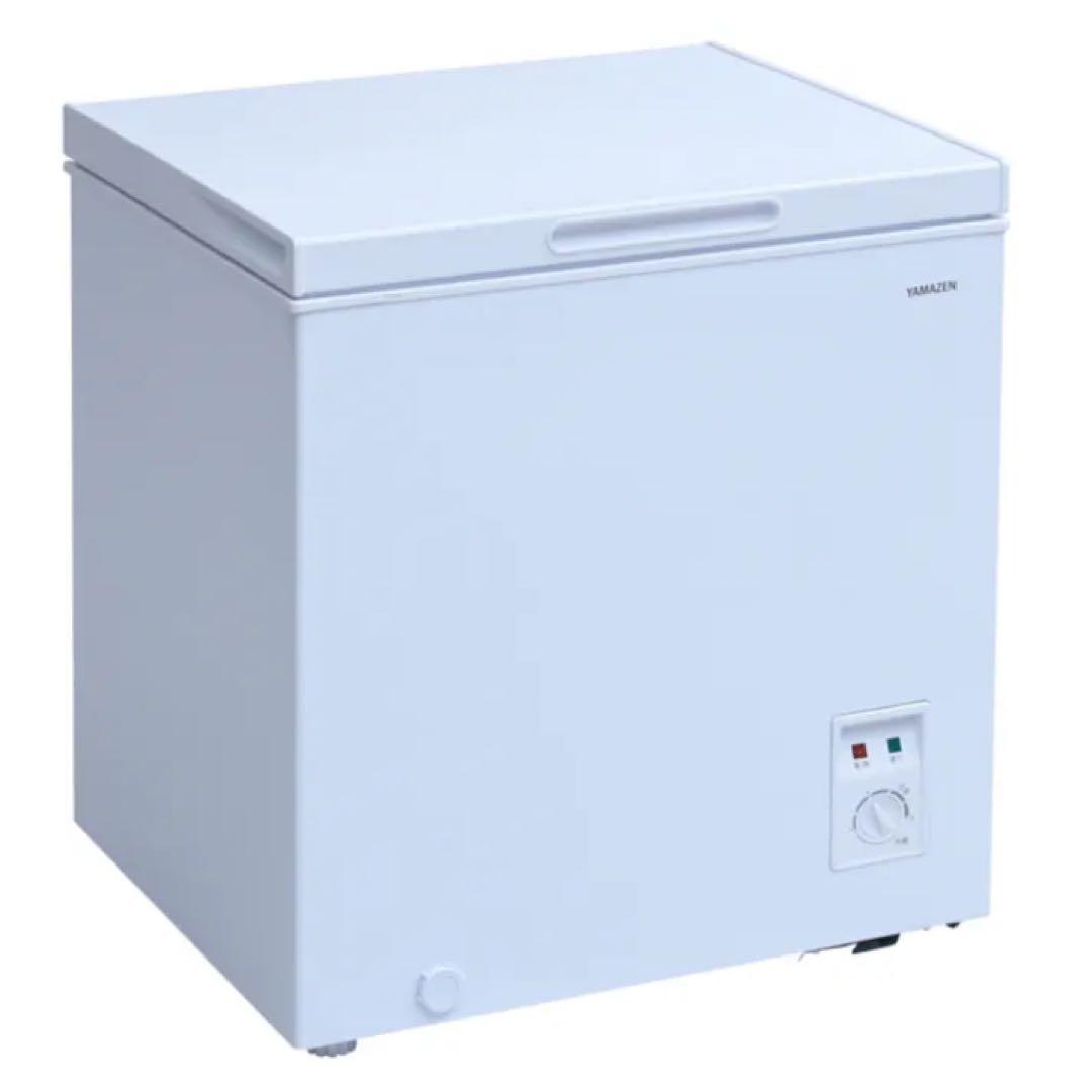 新品未使用箱不良　山善　セカンド冷凍庫 小型 上開き 66L YF-C70（W）