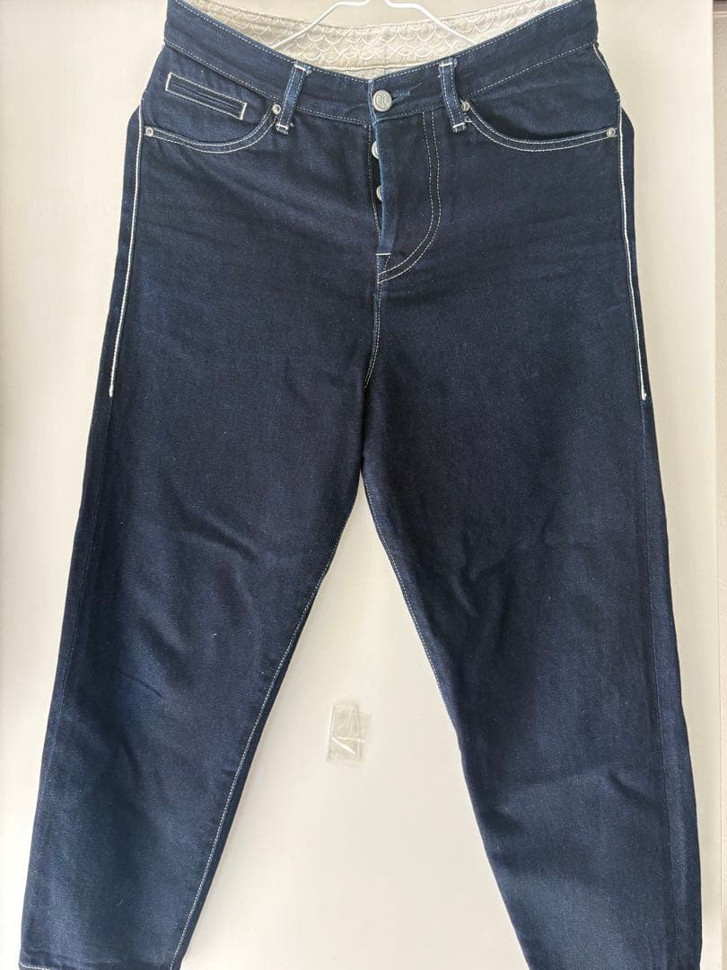 ミナペルホネンデニム38 新品 ミナペルホネン always ロールアップデニム 38 mina - メルカリ