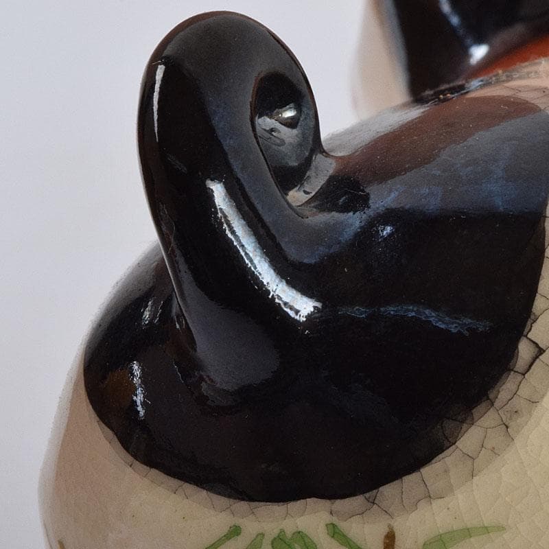 京焼 伊東陶山作 犬張子 お伽犬 置物 縁起物 共布共箱 C 8781 - メルカリ