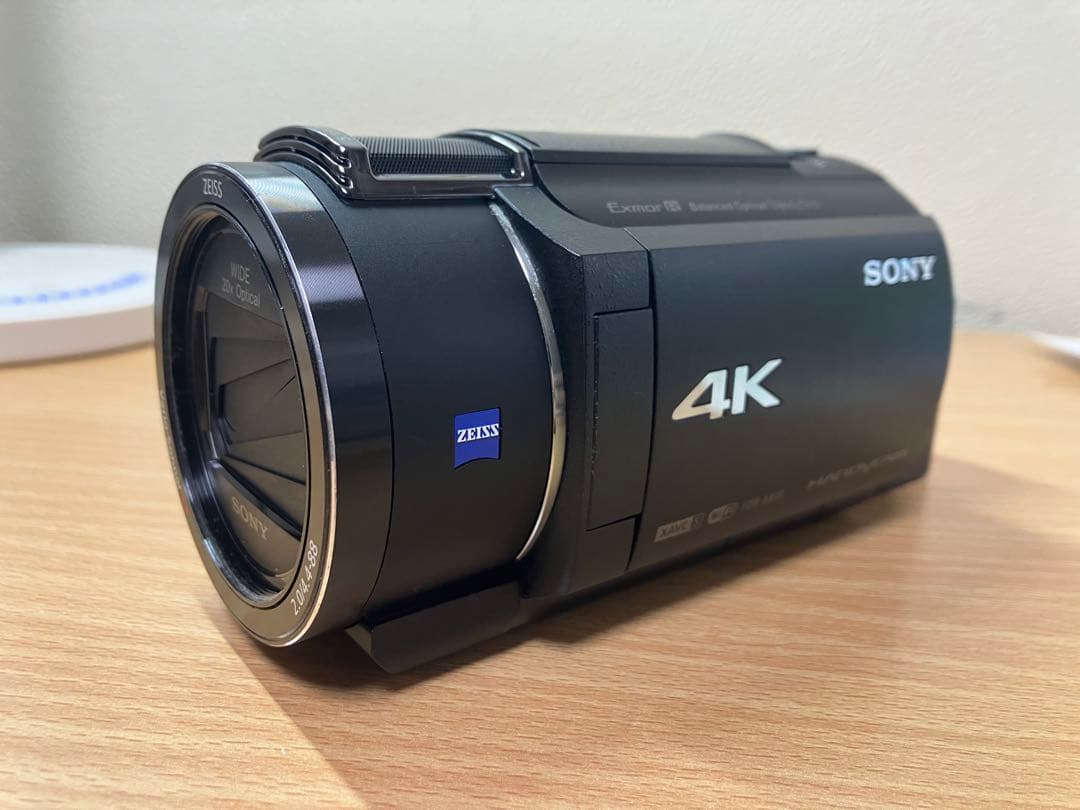 保証付美品・防湿庫保管・保護シール・大手量販店購入SONY FDR-AX45A SONY（ソニー） 在庫あり 4Kハンディカム FDR-AX45A (TI) ブロンズ