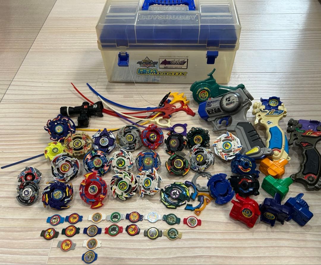 爆転シュートベイブレード　まとめ売り　公式ツールボックス付き