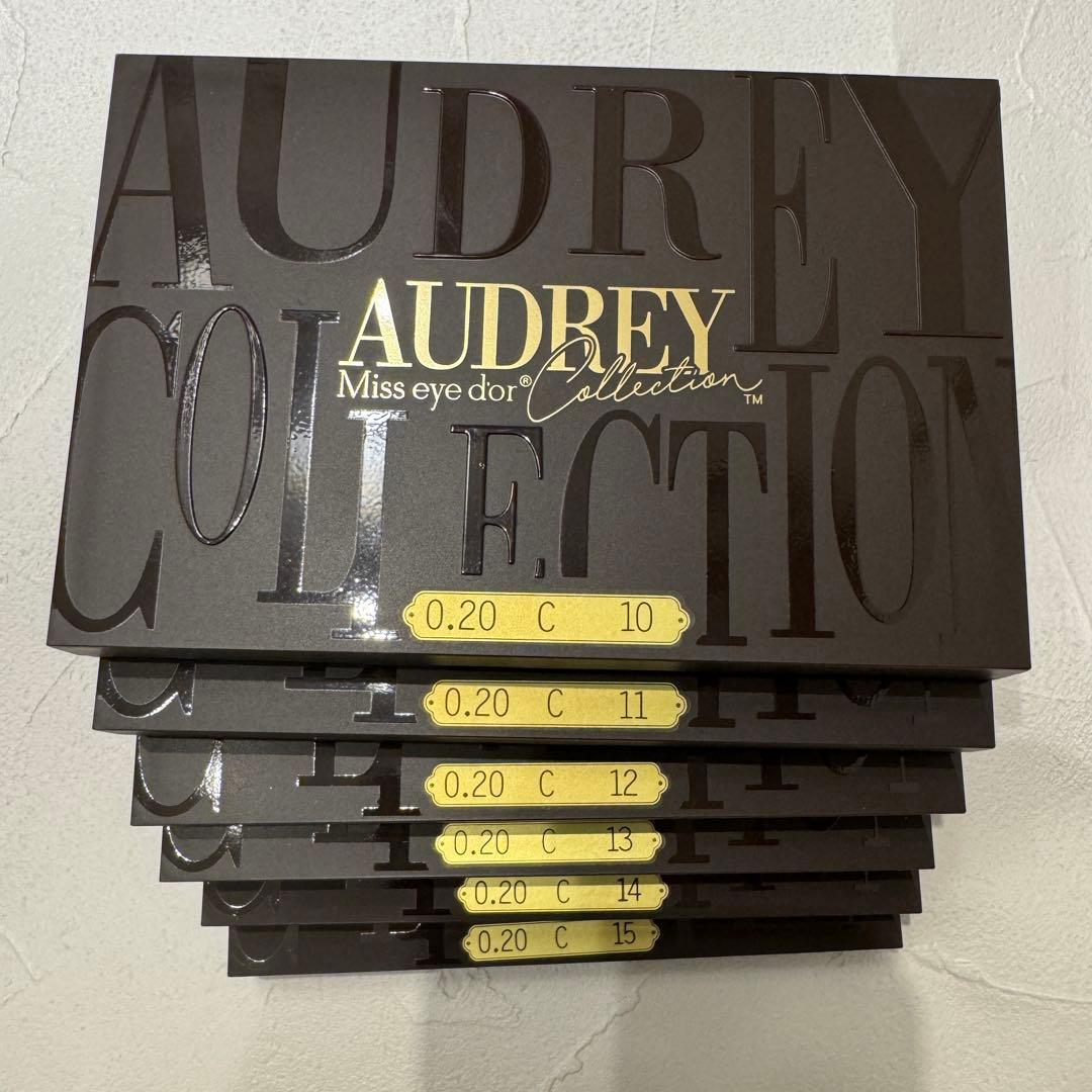 AUDREY マツエク/まつ毛エクステ  6箱まとめ売り